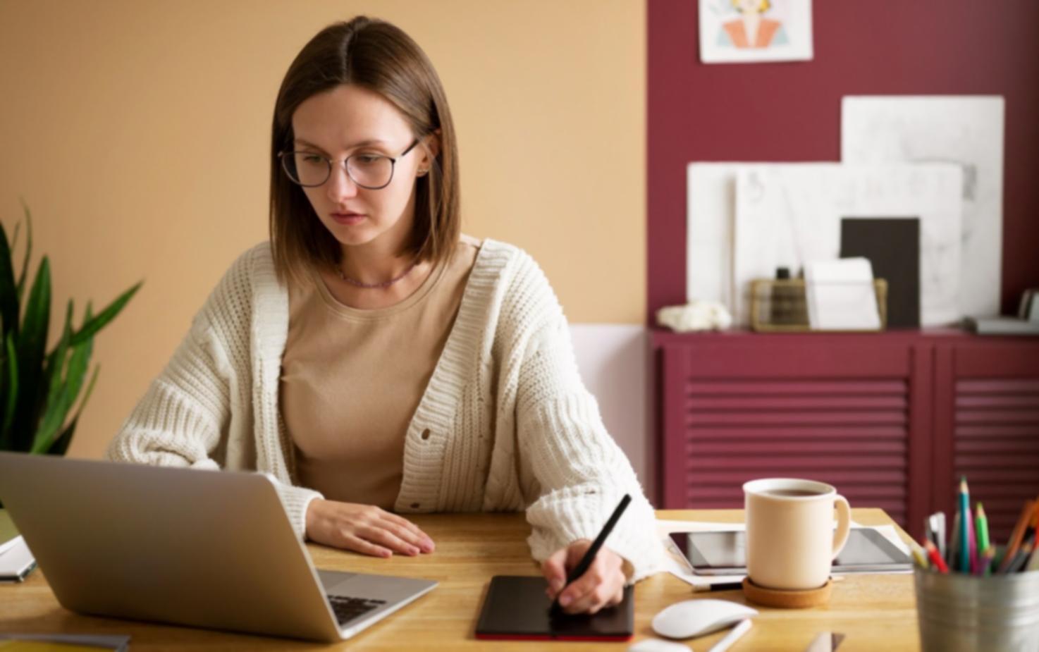 Financial planning professional analyzing market data and economic trends